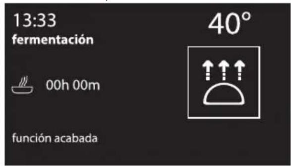 13:33 fermentación 00h 00m 40° función acabada