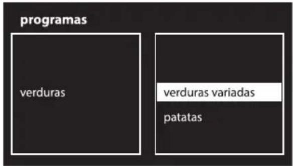 programas verduras verduras variadas patatas