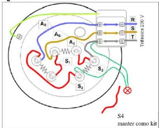 COINTRA TNC-200 H - ESQUEMA DE INSTALAÇÃO ELÉCTRICA - 4