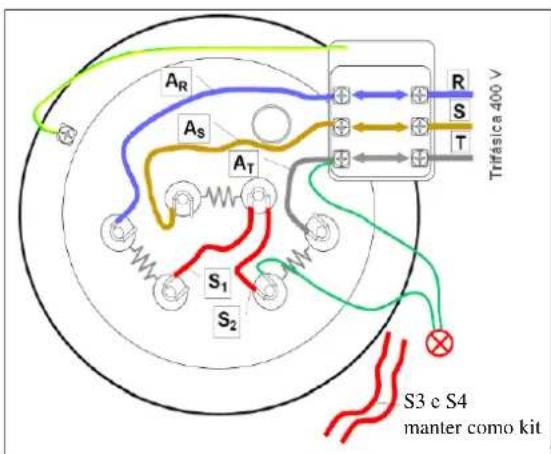 COINTRA TNC-200 H - ESQUEMA DE INSTALAÇÃO ELÉCTRICA - 3