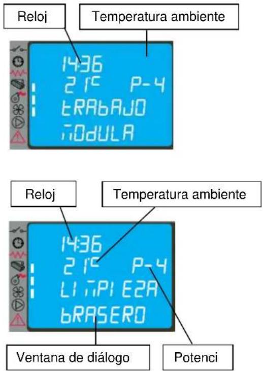 Reloj Temperatura ambiente 1436 21°C P-4 TRABADJ0 TODULA Reloj Temperatura ambiente 1436 21°C P-4 L17PI E2A BRASERO Ventana de diálogo Potenci