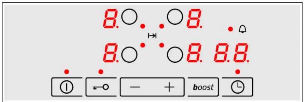 BALAY 3EB861LR - O painel de comandos - 1