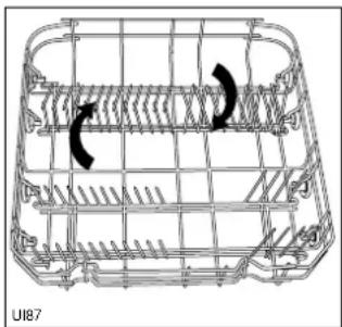 ZANUSSI DE 6844 - Utilização do cesto inferior - 2