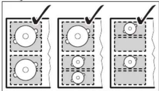 AEG HKP77420IB - FlexiBridge Modo Standard - 2