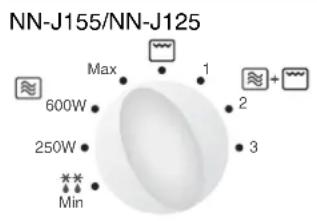 PANASONIC NN-J125 - Cozedura e Descongelação no Micro-Ondas - 2