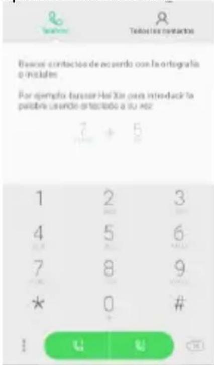 HISENSE L695 - Realizar o contestar una llamada - 1