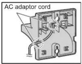 AC adaptor cord