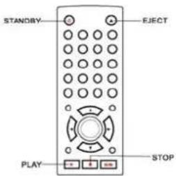 STANDBY EJECT PLAY STOP
