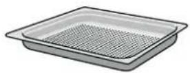BALAY 3HV459X - Bandeja, sin agujeros, GN 23 , 40 mm de profundidad - 1