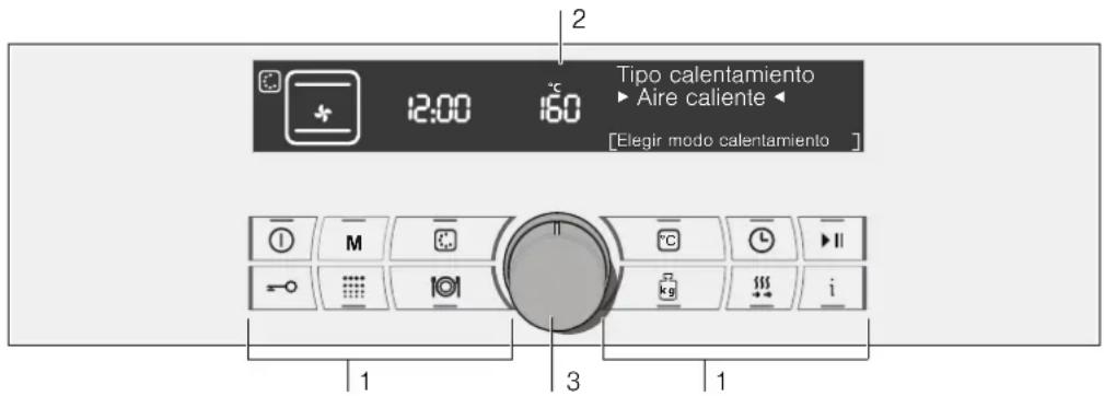 BALAY 3HB670XP - Panel de mando - 1