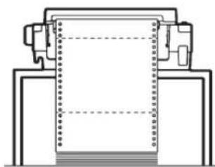 FUJITSU DL3800 - Colocación de la pila de papel - 4
