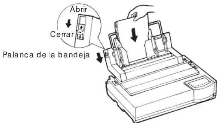 Abrir Cerrar Palanca de la bandeja