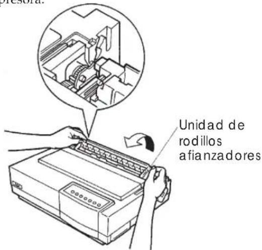 Unidad de rodillos afianzadores