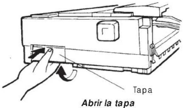 Tapa Abrir la tapa