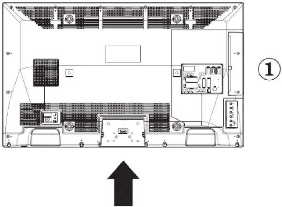 SHARP LC-32LE350E - De stand installeren - 1