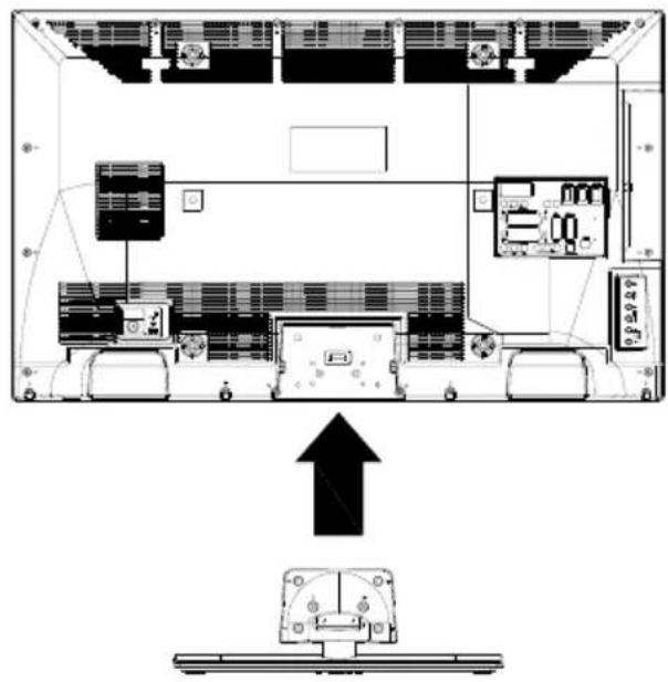 SHARP LC-32LE350E - De stand verwijderen - 1