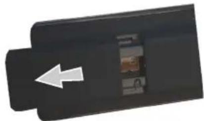 SHARP LC-32LE350E - De batterijen aanbrengen in de afstandsbediening - 1