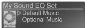 JVC KD-R921BT - Impostazione e salvataggio della modalità sonora predefinita "My Sound EQ" - 2
