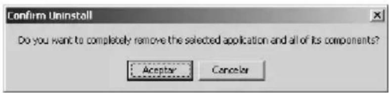 Mx Onda MX-DM5794 - Desinstalando la aplicación - 2