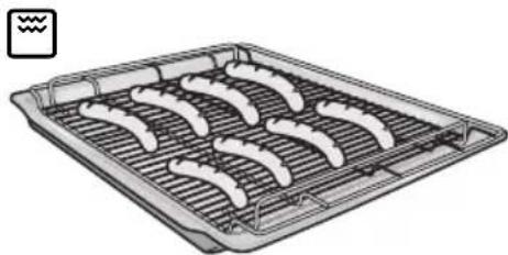 NEFF B1544N0 - Asado con grill de superficies Para platos pequeños y planos. Utilizar siempre conjuntamer - 1