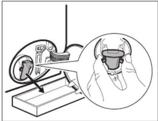 AEG L6FBG824 - Para limpar a bomba, proceda assim: - 2