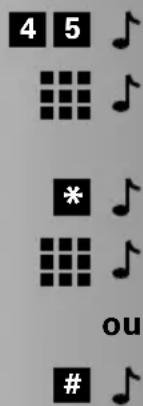 4 5 * ou #