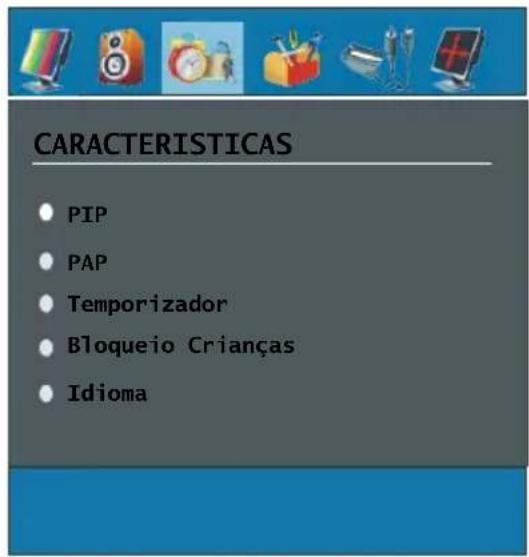 OKI V4A-PHS - Menu Características - 1