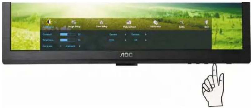 Image Setup Camera Setup Photo Setup Ctrl Setup Edit Edit Command: 30 Brightness: 30 Color mode: Standard AOC