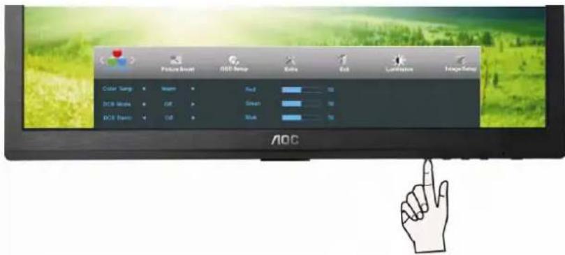Picture Reset RGB Sensor Edita Bit Lightwave Image Reset Color Shift Water Red DCB Mode Ctrl Switch DCB Mask Ctrl Pink AOC