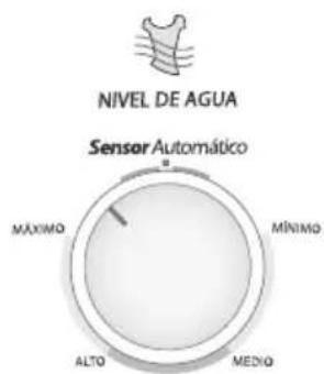 Easy LAE15400XBB - Selección del nivel de agua - 2