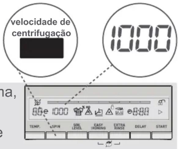 NEW POL 12NEMES74 - 2- Selecção de velocidade de centrifugação - 1