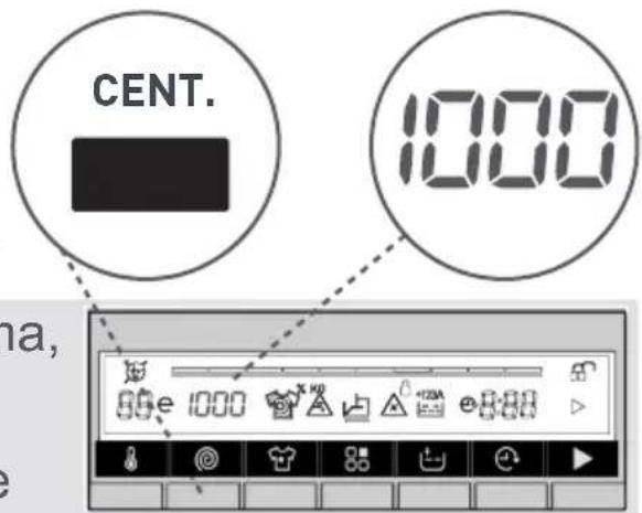 NEW POL 12NEMES81AS - 2- Selecção de velocidade de centrifugação - 1
