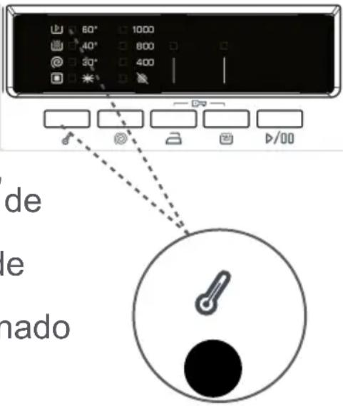 NEW POL 10JEMET81AS - 1- Selección de la temperatura - 1