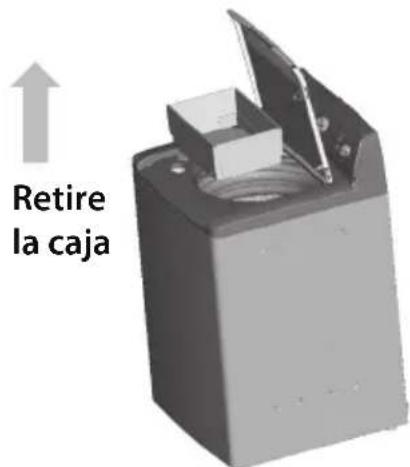 Retire la caja