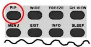 PIP WIDE FREEZE CH VIEW MENU EXIT INFO SLEEP