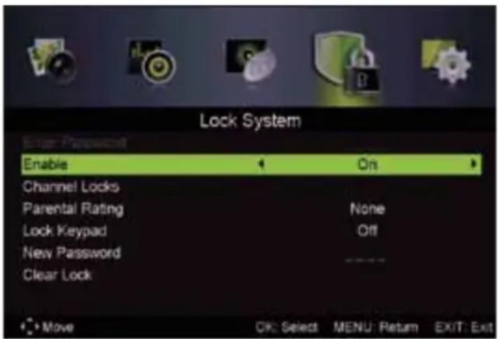 AIRIS MW32MA - Menú Bloquear Sistema - 2