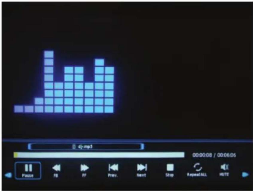 AIRIS MW24CN - Menú de Música - 3