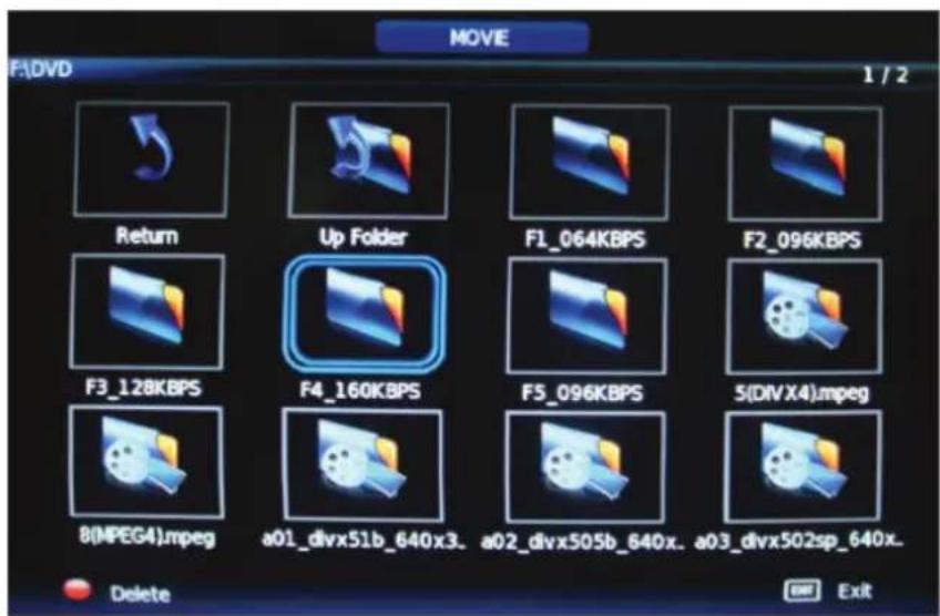 MOVIE F:\DVD 1 / 2 Return Up Folder F1_064KBPS F2_096KBPS F3_128KBPS F4_160KBPS F5_096KBPS 5(DIVX4).mpeg 8(MPEG4).mpeg a01_divx51b_640x3. a02_divx505b_640x. a03_divx502sp_640x. Delete Exit