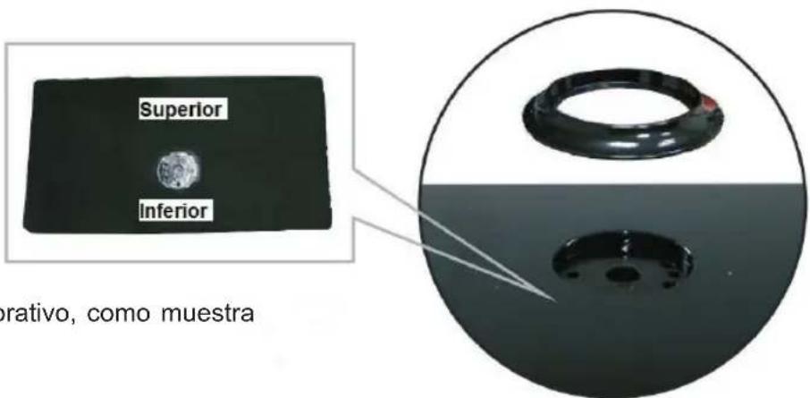 Superior Inferior orativo, como muestra