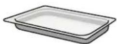 BALAY 3HV469XC - Bandeja, con agujeros, GN 1/3, 40 mm de profundidad - 1