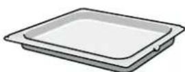 BALAY 3HV469XC - Bandeja, con agujeros, GN 1/3, 40 mm de profundidad - 3