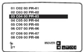 TOSHIBA SD-34VLSL - Pulse VCR MENU. - 1