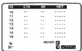 TOSHIBA SD-34VLSL - Pulse VCR MENU, confirme la ubicación de la cadena. - 1
