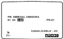 TOSHIBA SD-34VLSL - Pulse VCR MENU. - 2