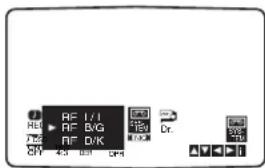TOSHIBA SD-34VLSL - Para ajustar el sistema de sonido RF OUT - 1