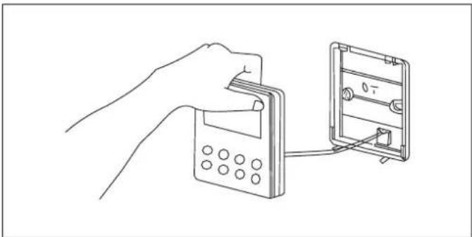 SAUNIER DUVAL SDH 17-070 ND - Come installare il controllo via cavo - 6