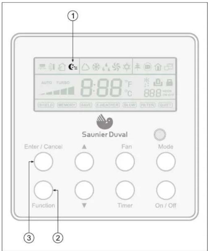 SAUNIER DUVAL SDH 17-070 ND - Función Sleep - 1