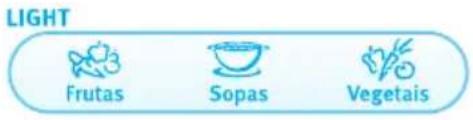 LIGHT Frutas Sopas Vegetais