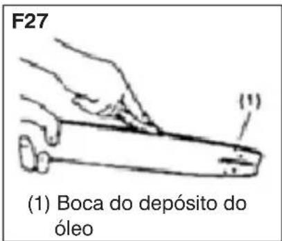 F27 (1) Boca do depósito do óleo