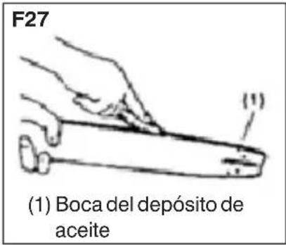 F27 (1) Boca del depósito de aceite